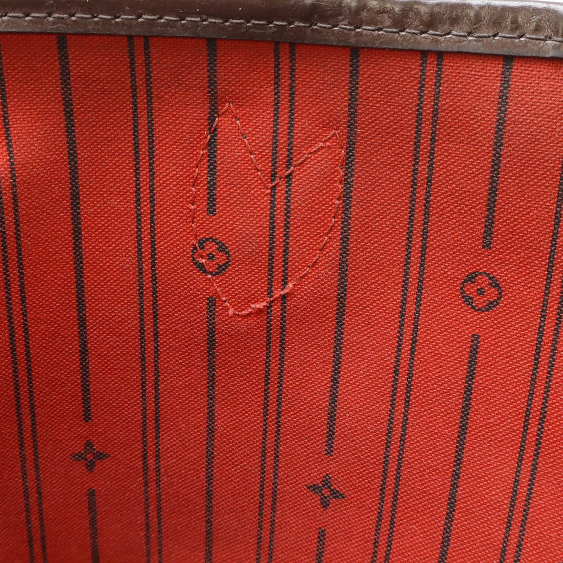 Louis Vuitton Neverfull PM, Brown, Canvas, tote