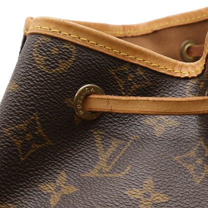Louis Vuitton Montsouris GM, Brown, Canvas, backpack