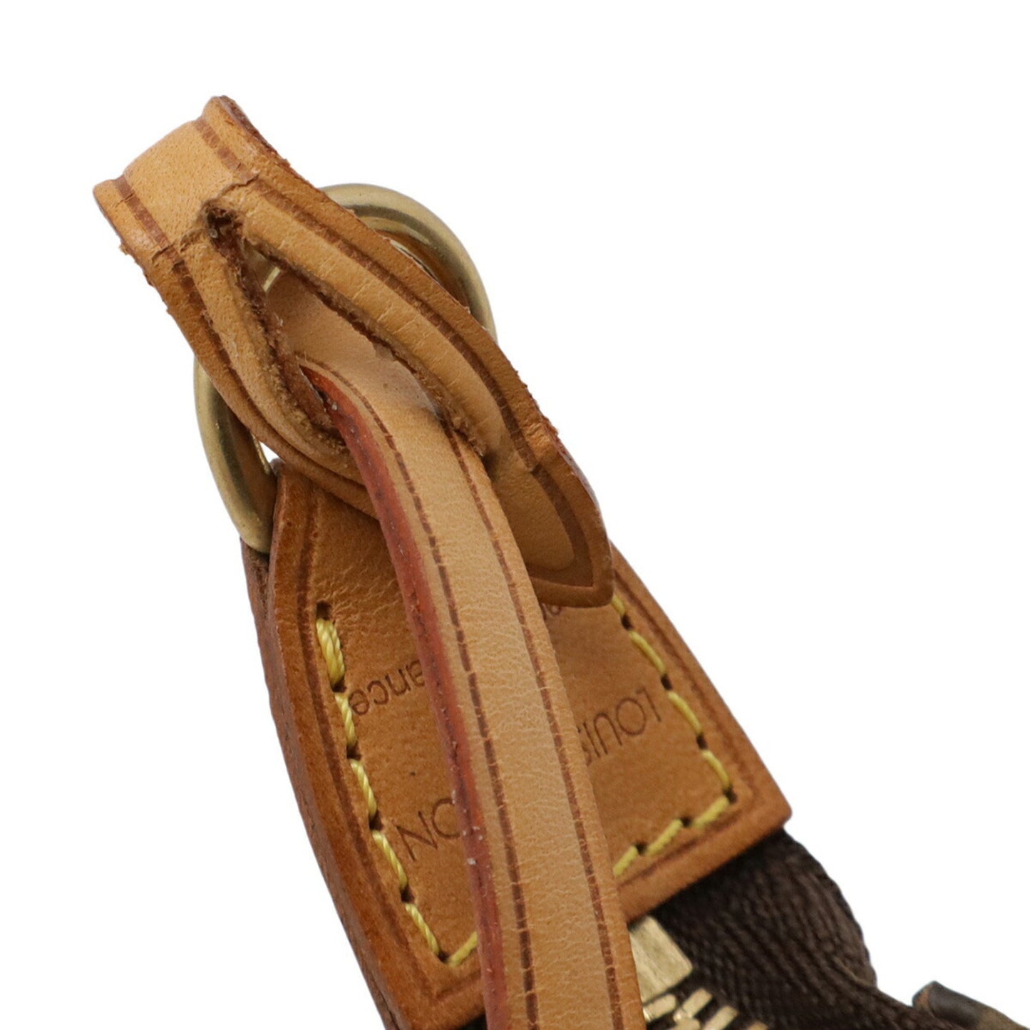 Louis Vuitton Pochette Accessoire, Brown, Canvas, clutch