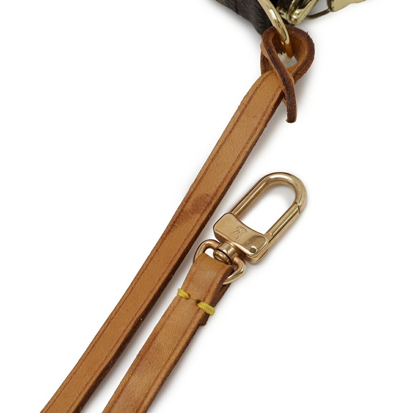 Louis Vuitton Pochette Accessoire, Brown, Canvas, clutch