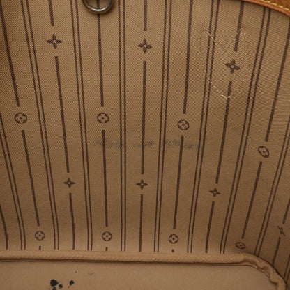 Louis Vuitton Neverfull PM, Brown, Canvas, tote