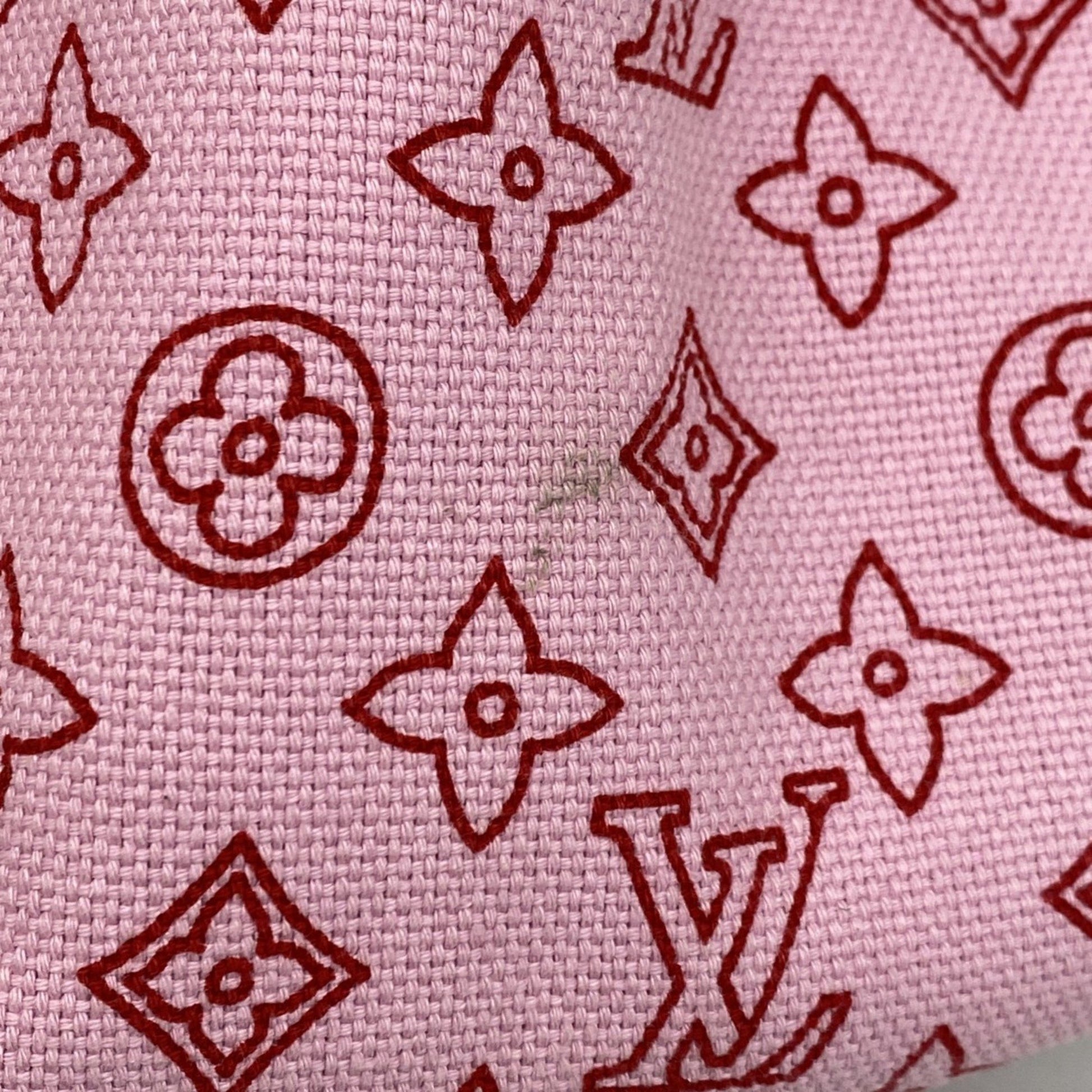 Louis Vuitton Ipanema, Pink, Canvas, tote