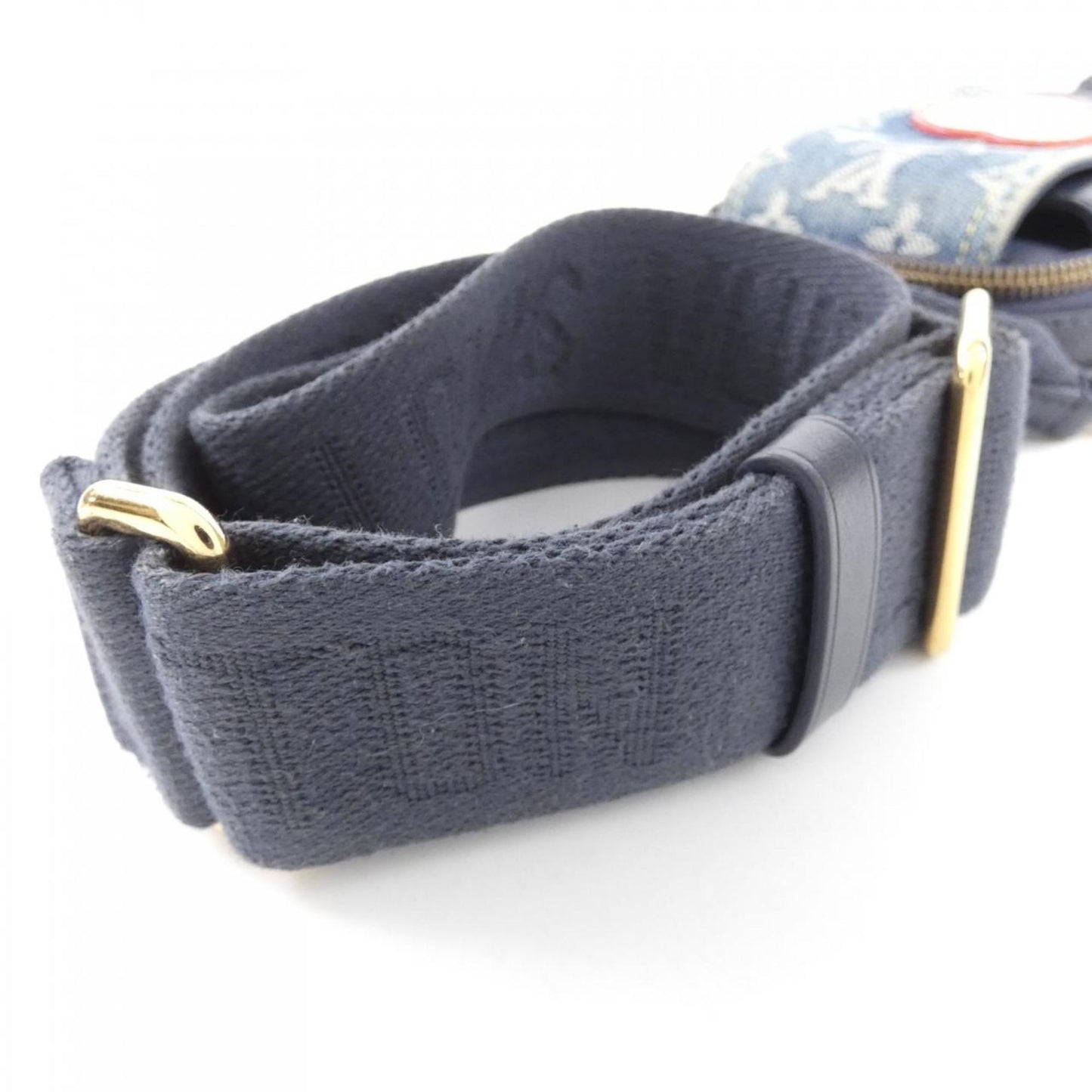 Louis Vuitton Iphone case, Navy, Leather, clutch