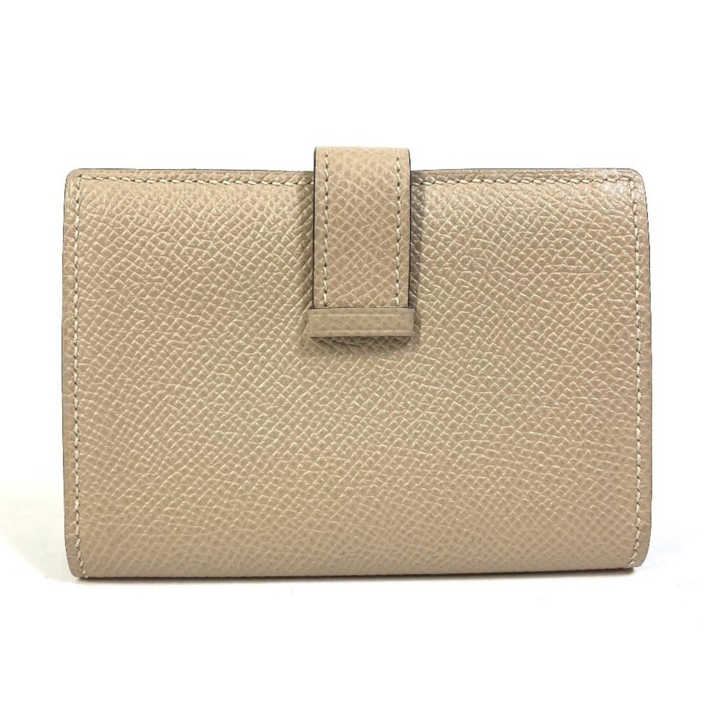 Hermès Béarn, Beige, Leather, wallet