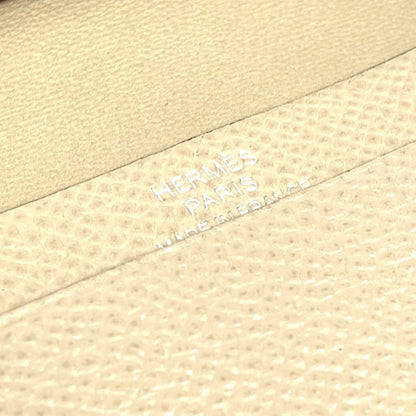 Hermès Béarn, Beige, Leather, wallet