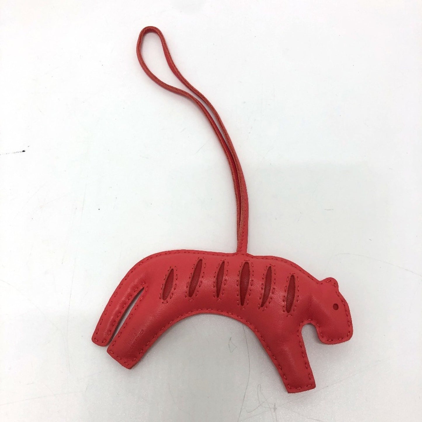 Hermès, Red, Leather, bag