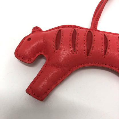 Hermès, Red, Leather, bag