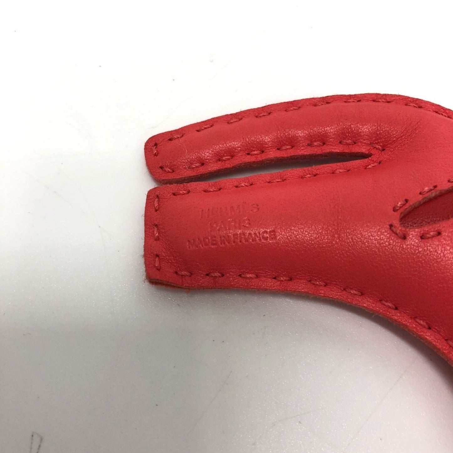 Hermès, Red, Leather, bag