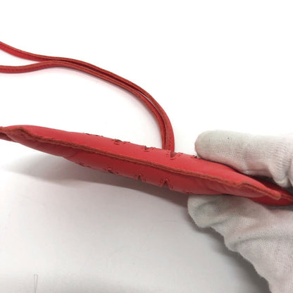 Hermès, Red, Leather, bag
