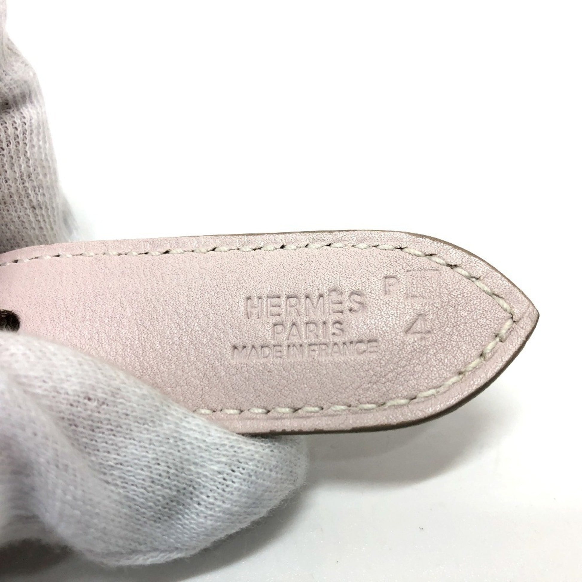 Hermès Trim, Pink, Leather, shoulder