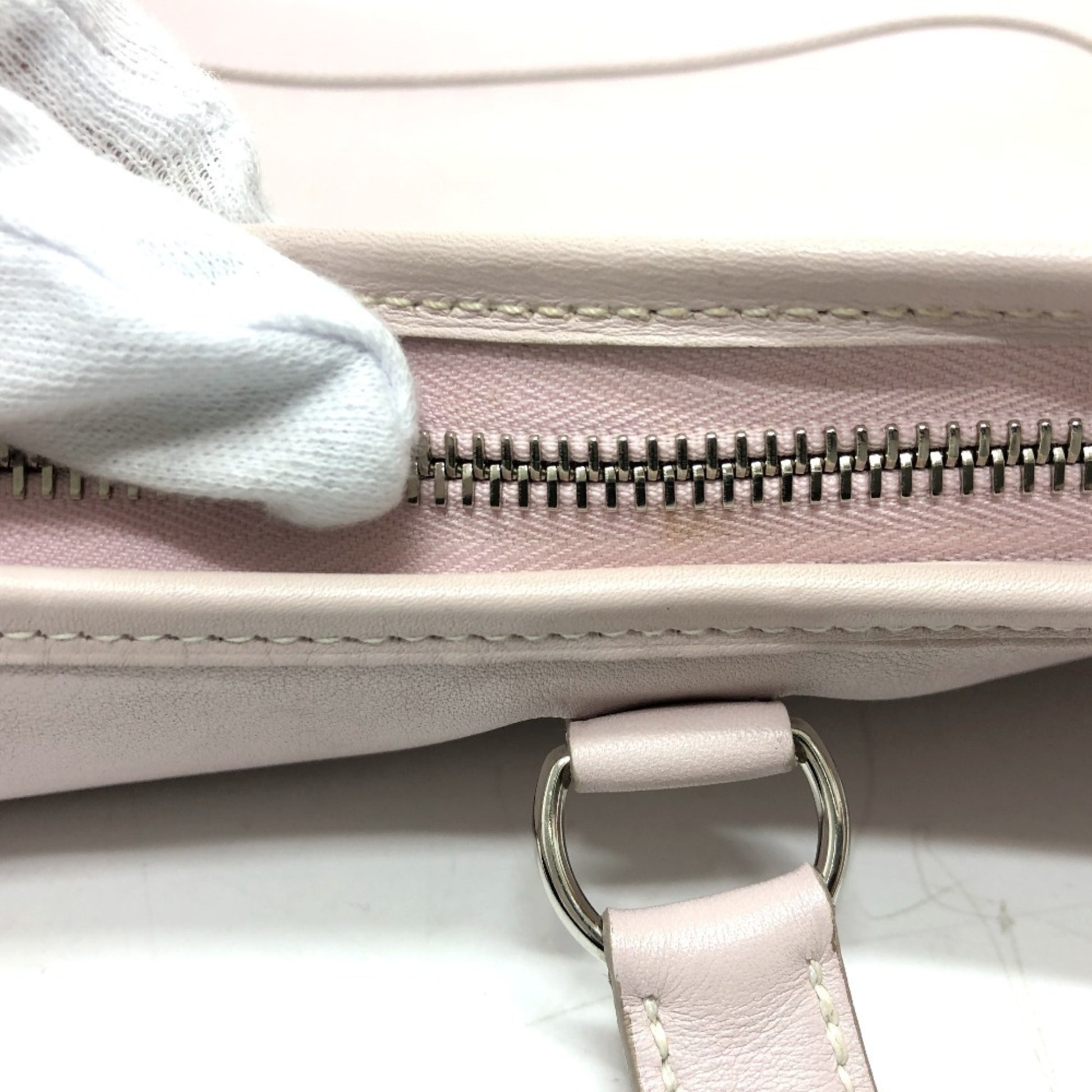 Hermès Trim, Pink, Leather, shoulder