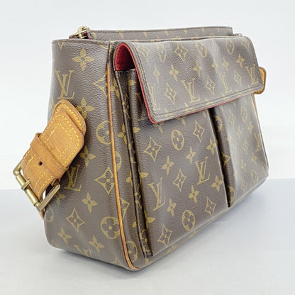 Louis Vuitton Viva Cité, Brown, Canvas, shoulder