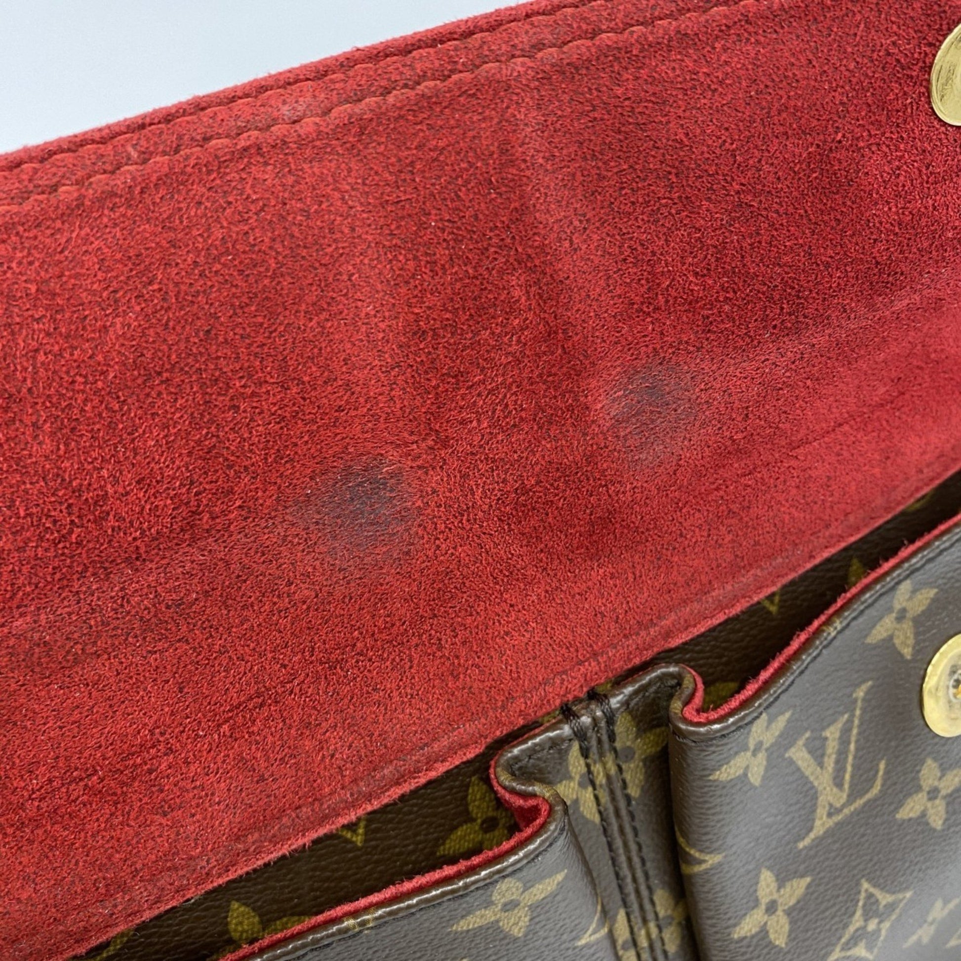 Louis Vuitton Viva Cité, Brown, Canvas, shoulder