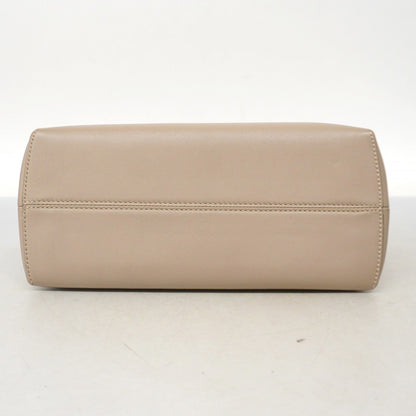 Fendi By The Way, Grey, Leather, handbag
