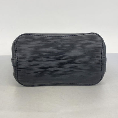 Louis Vuitton Mandara, Black, Leather, shoulder