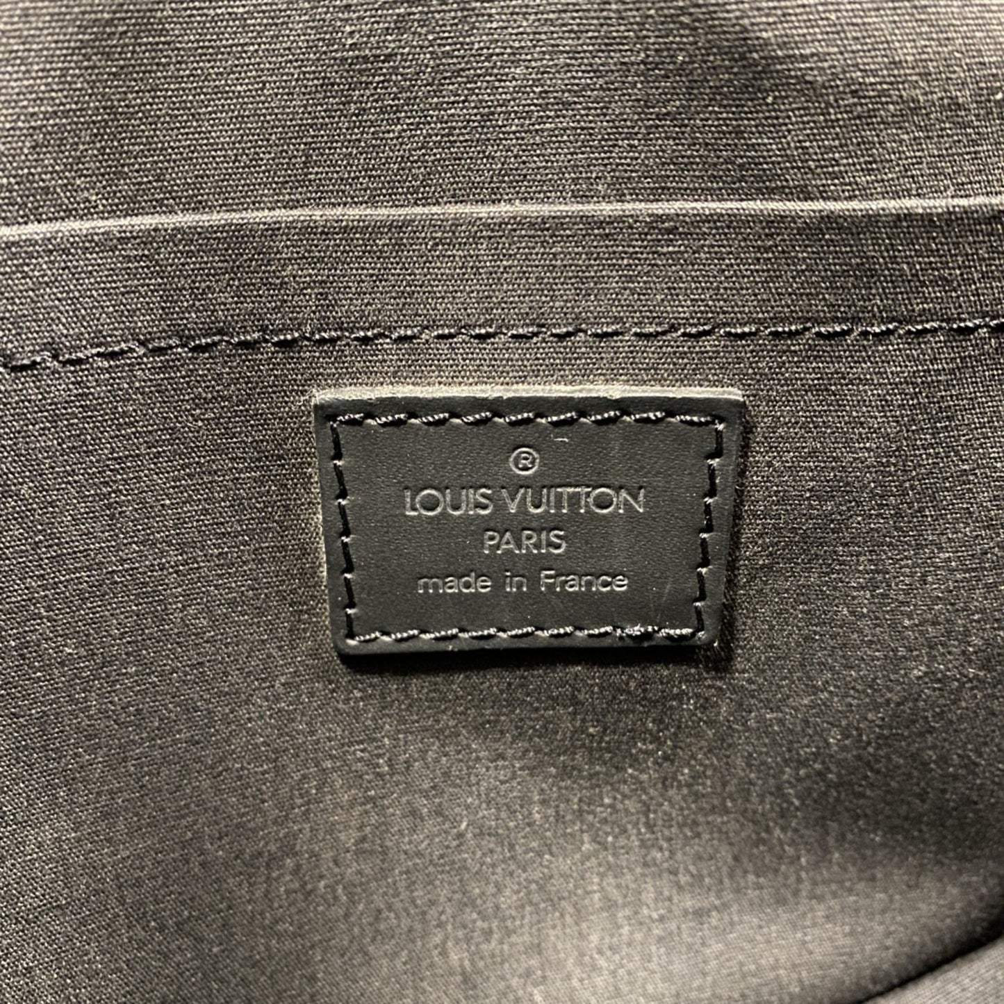 Louis Vuitton Mandara, Black, Leather, shoulder