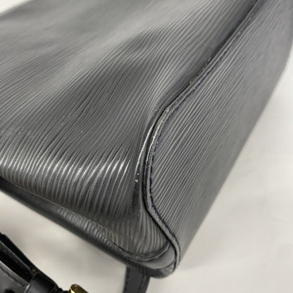 Louis Vuitton Mandara, Black, Leather, shoulder