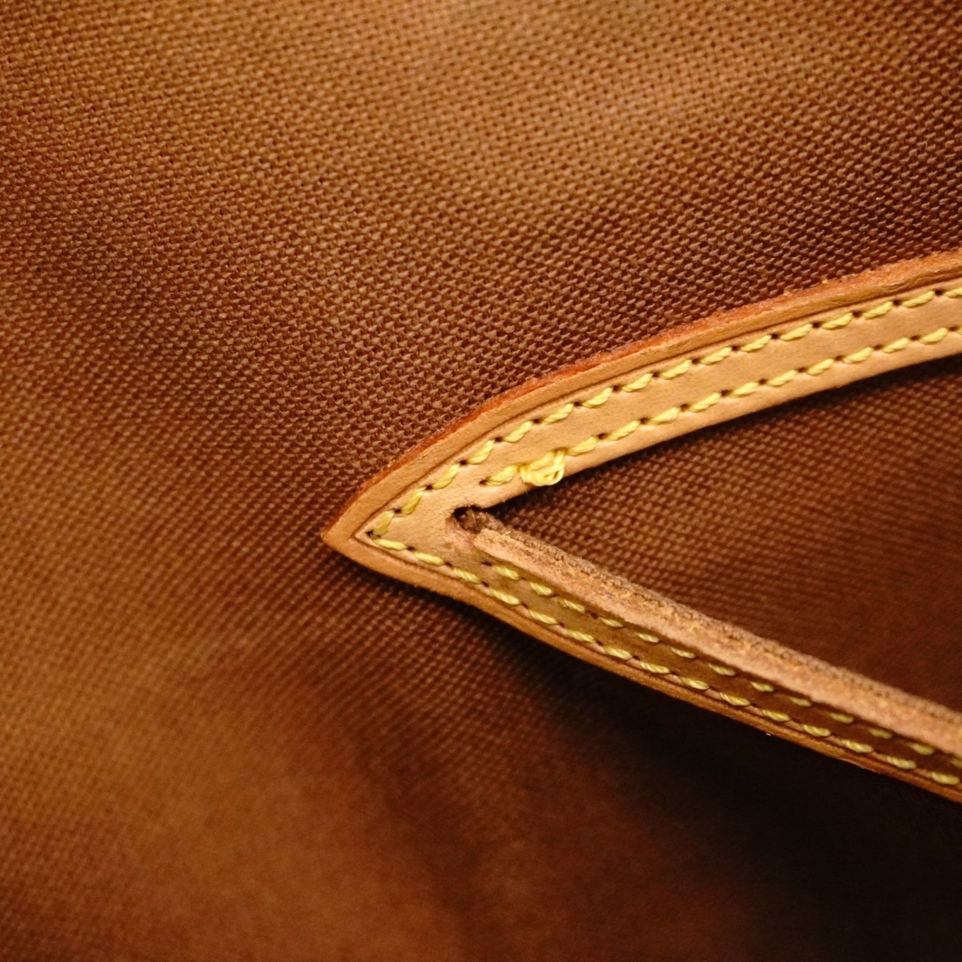 Louis Vuitton Alma, Brown, Canvas, handbag