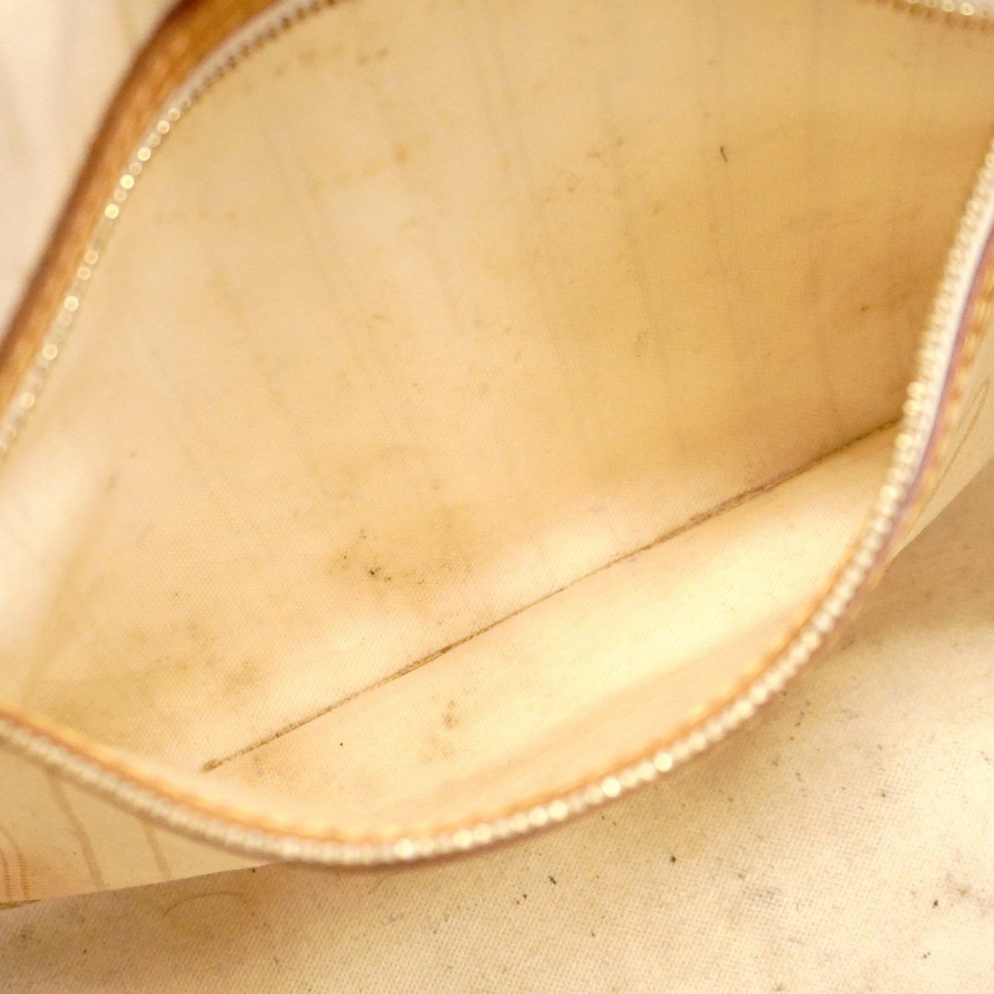Louis Vuitton Neverfull PM, White, Canvas, tote