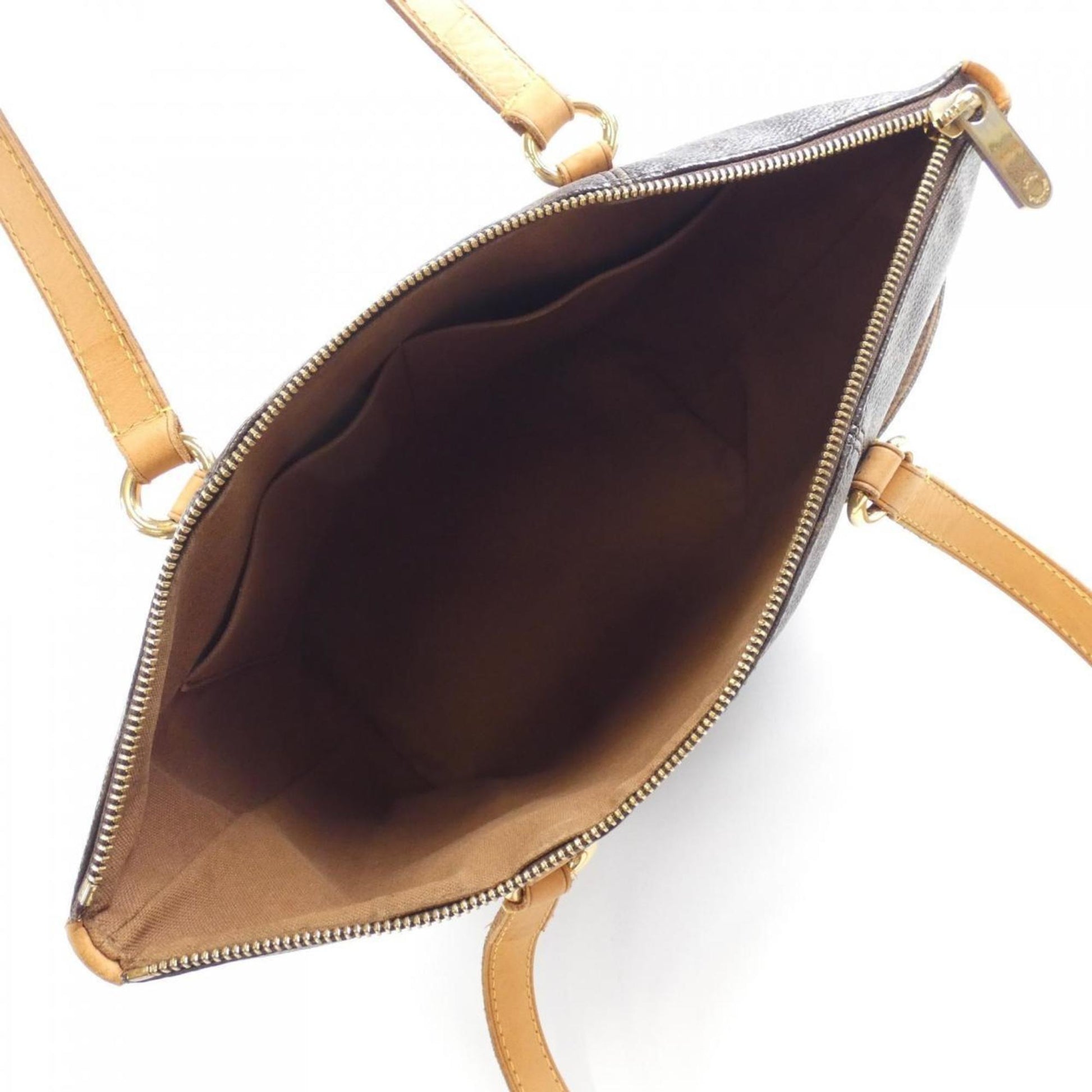 Louis Vuitton Totally, Brown, Canvas, shoulder