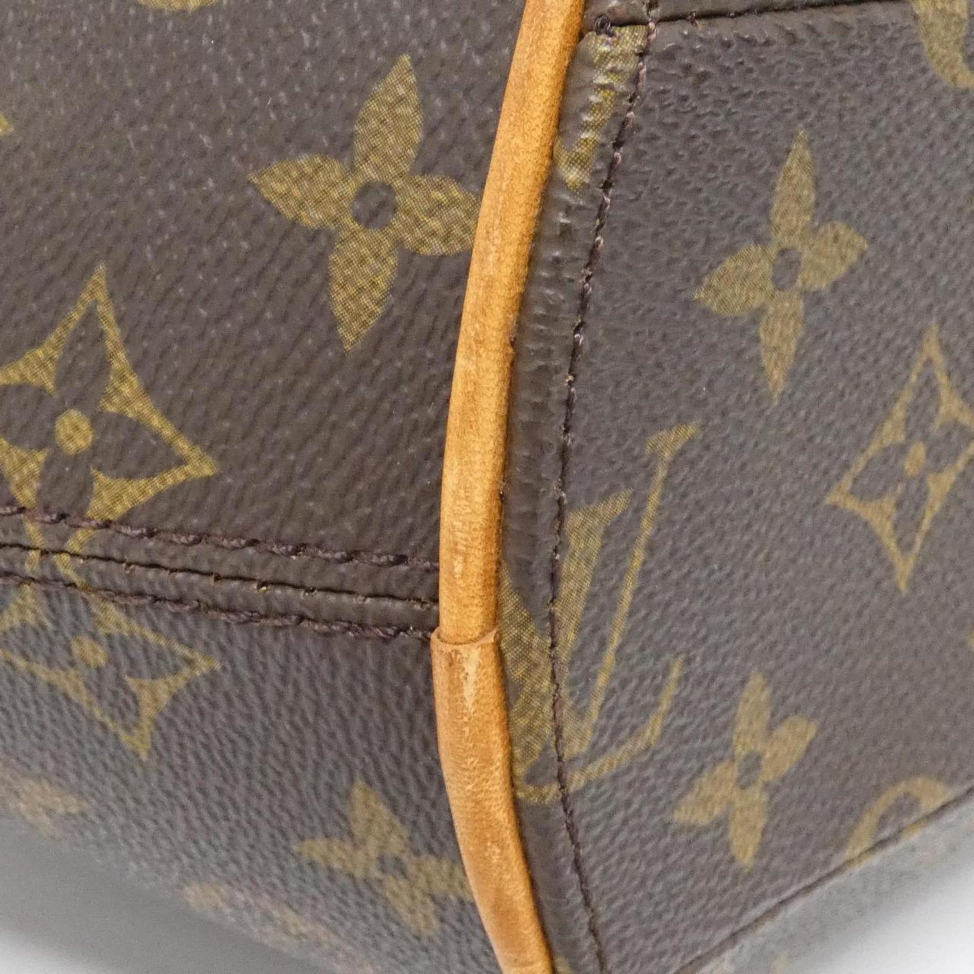 Louis Vuitton Ellipse, Brown, Canvas, handbag