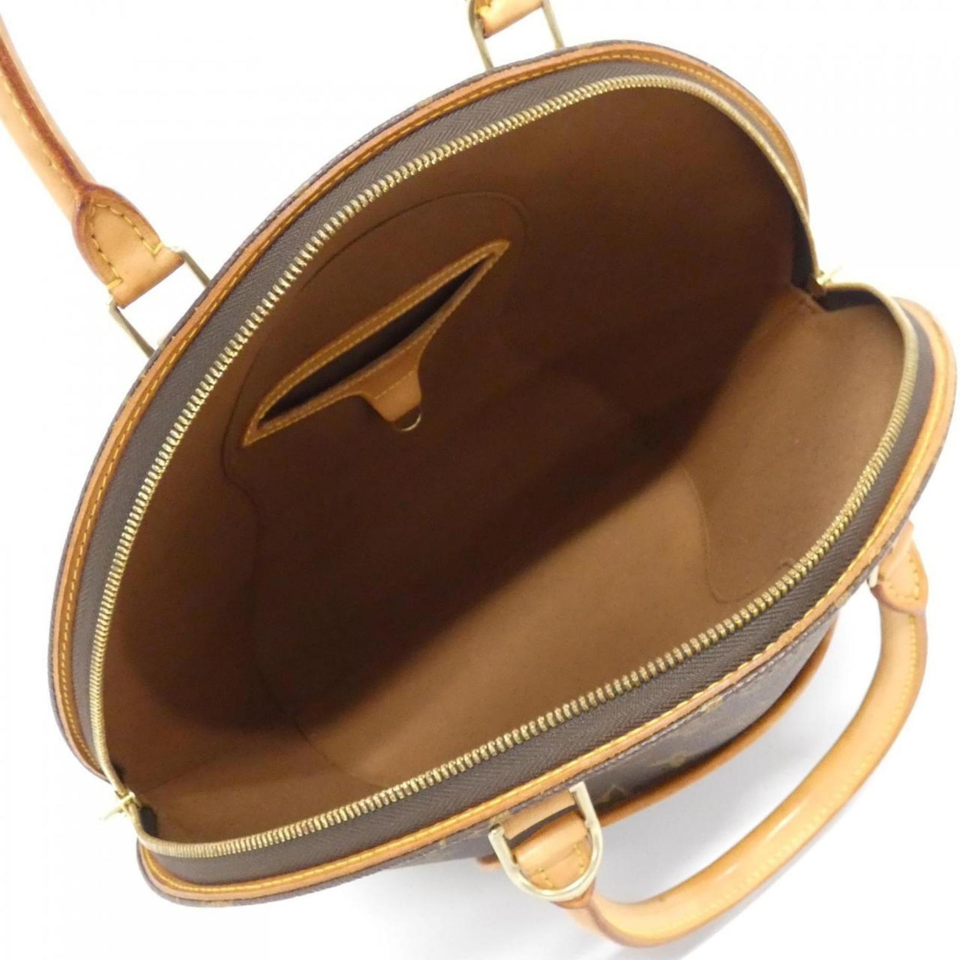 Louis Vuitton Ellipse, Brown, Canvas, handbag
