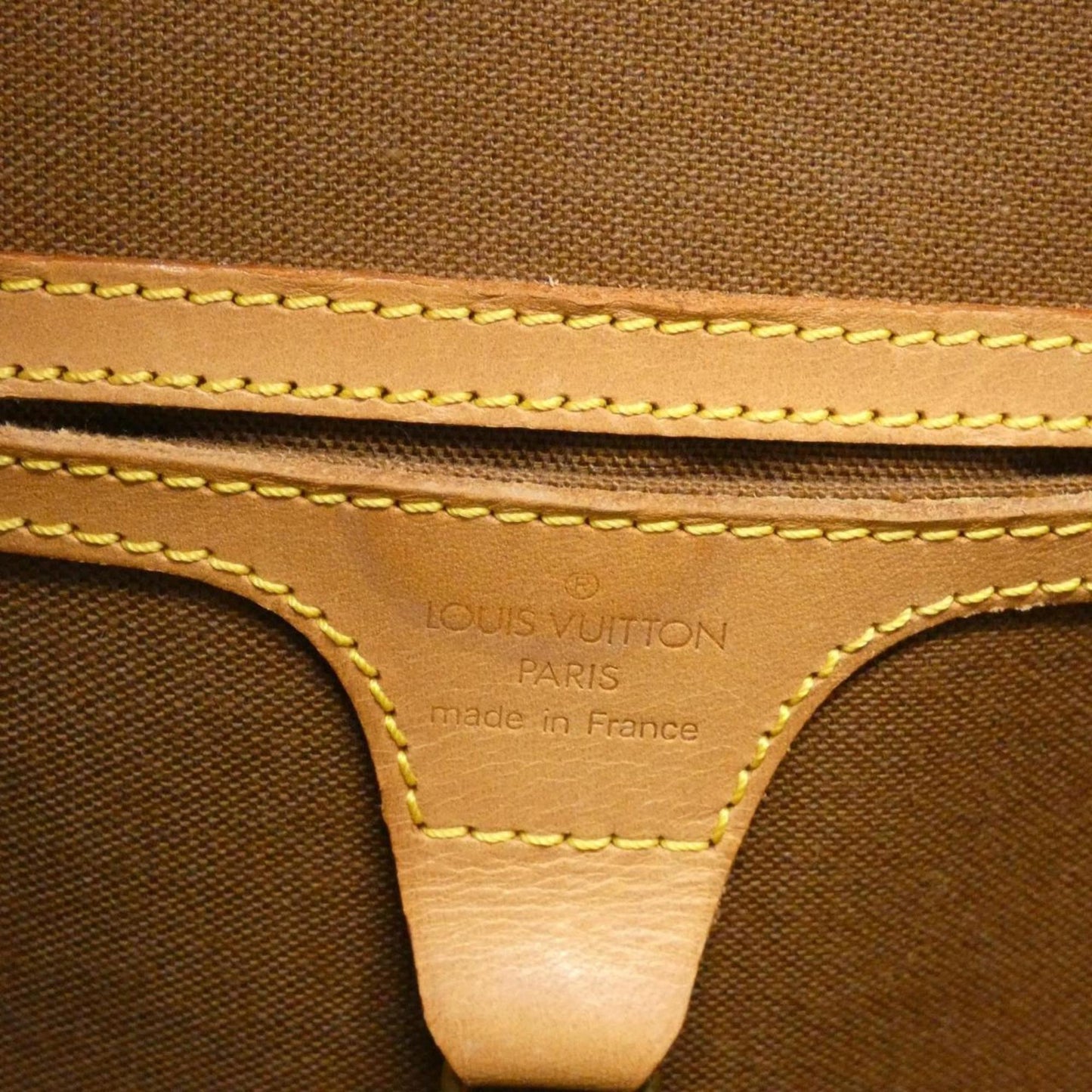 Louis Vuitton Ellipse, Brown, Canvas, handbag