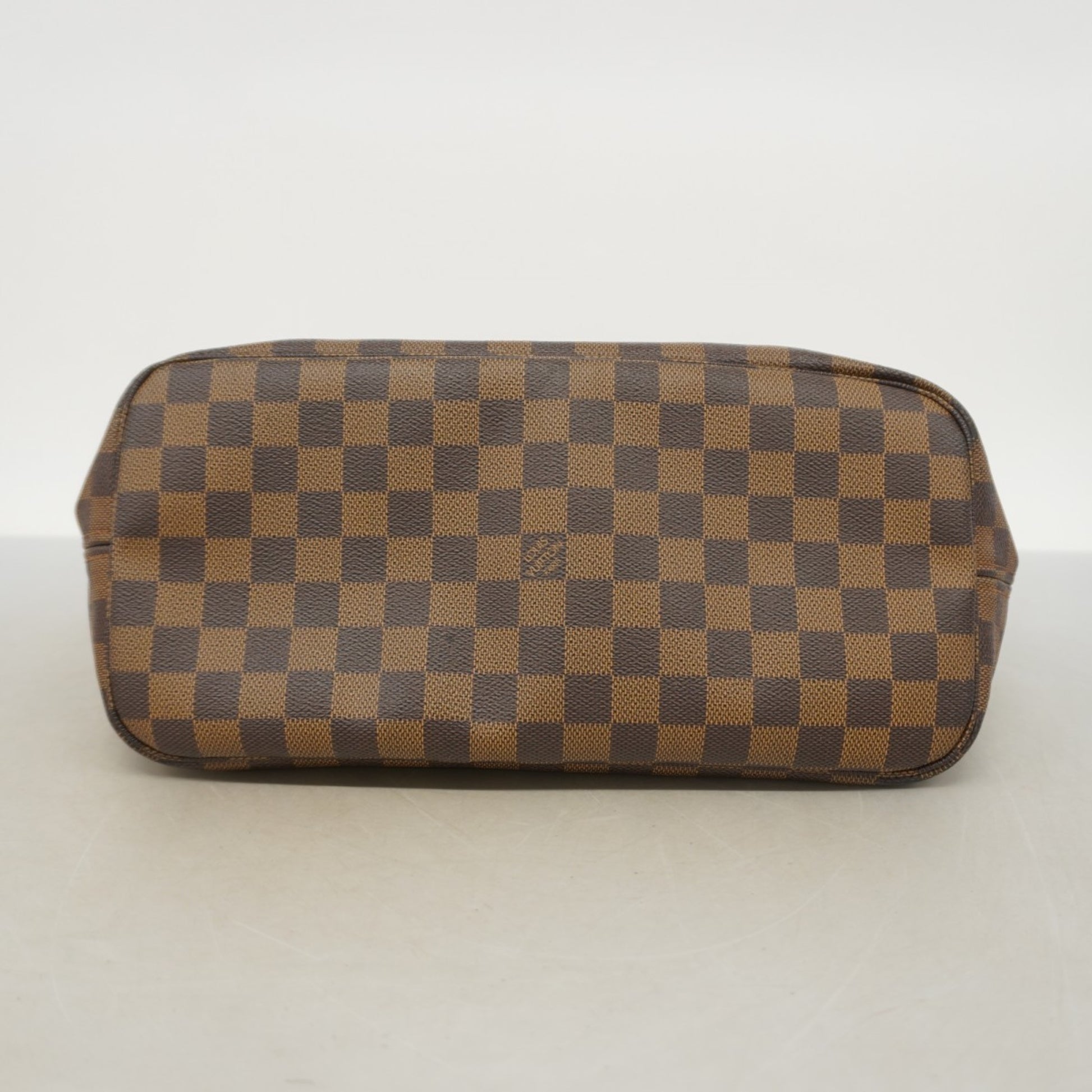 Louis Vuitton Neverfull MM, Brown, Canvas, tote