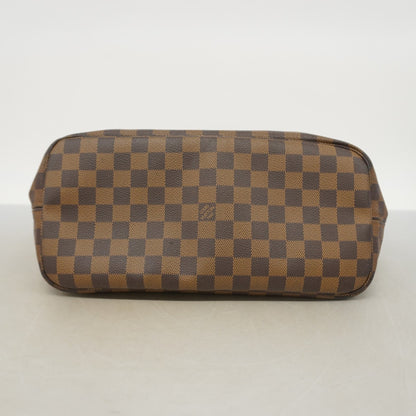 Louis Vuitton Neverfull MM, Brown, Canvas, tote