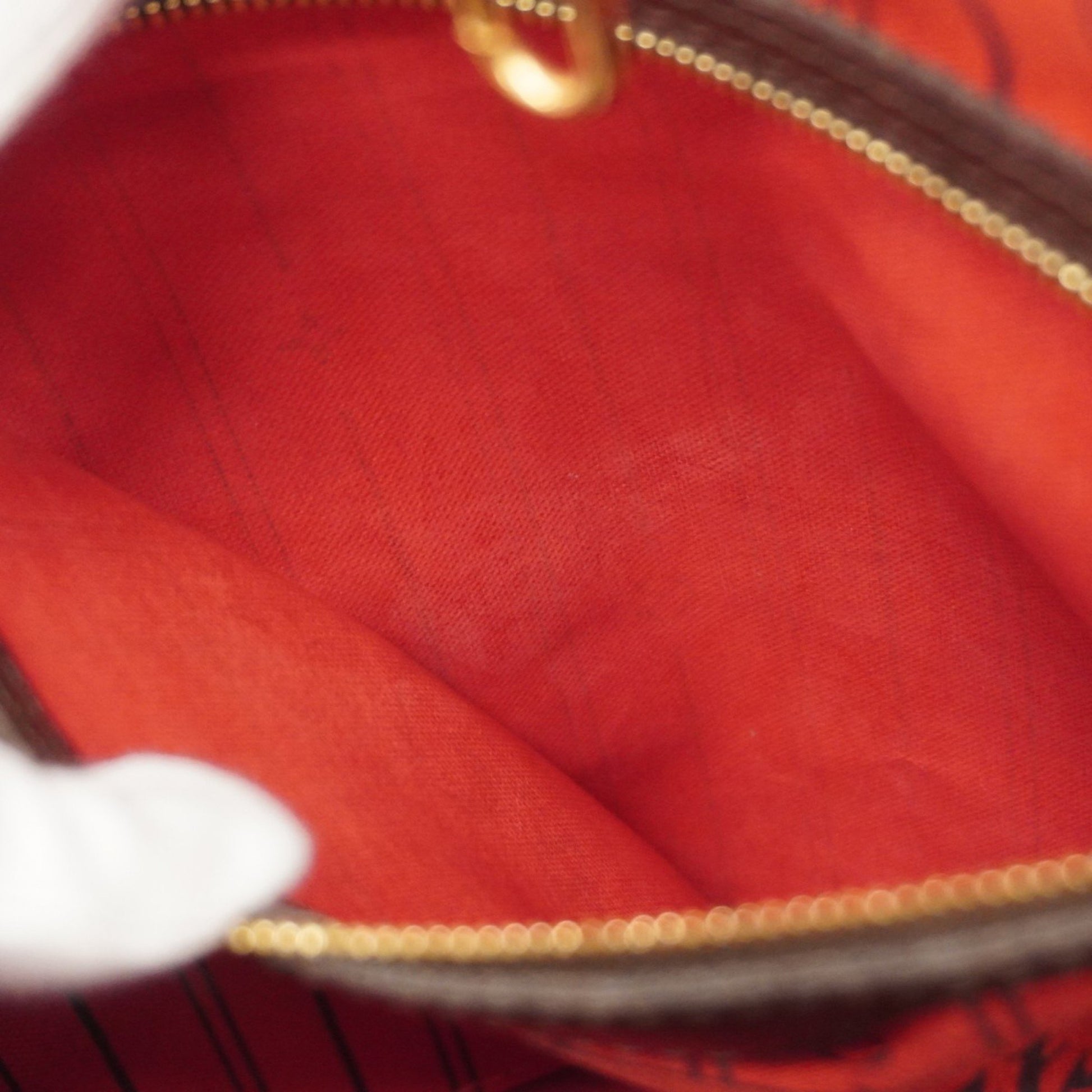 Louis Vuitton Neverfull MM, Brown, Canvas, tote