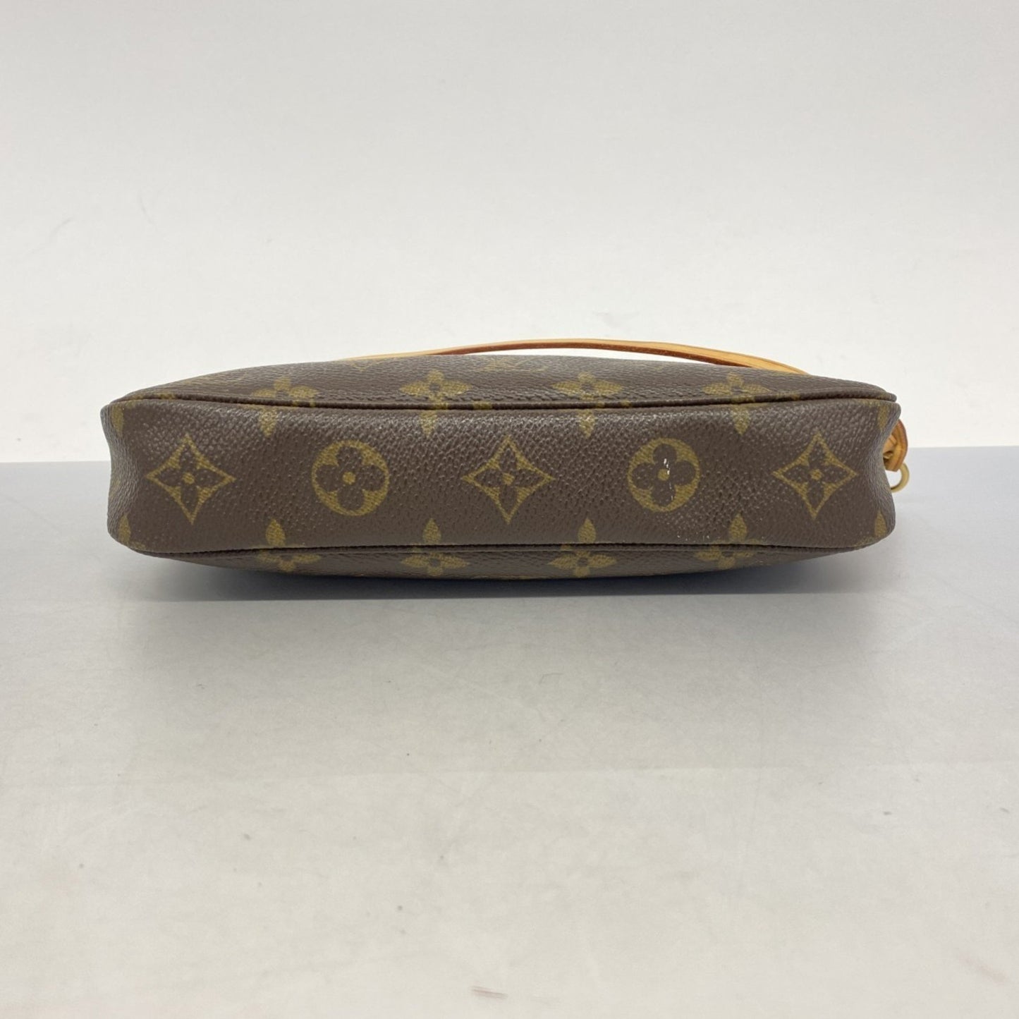 Louis Vuitton Pochette Accessoire, Brown, Canvas, clutch