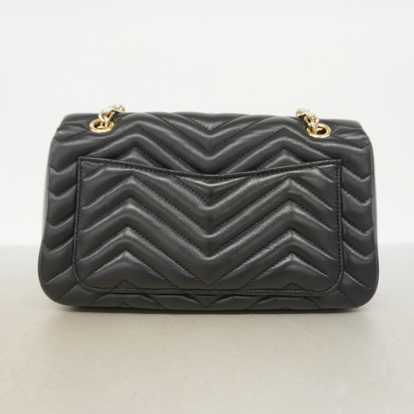 Gucci Marmont, Black, Leather, shoulder