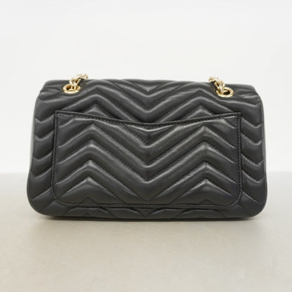 Gucci Marmont, Black, Leather, shoulder
