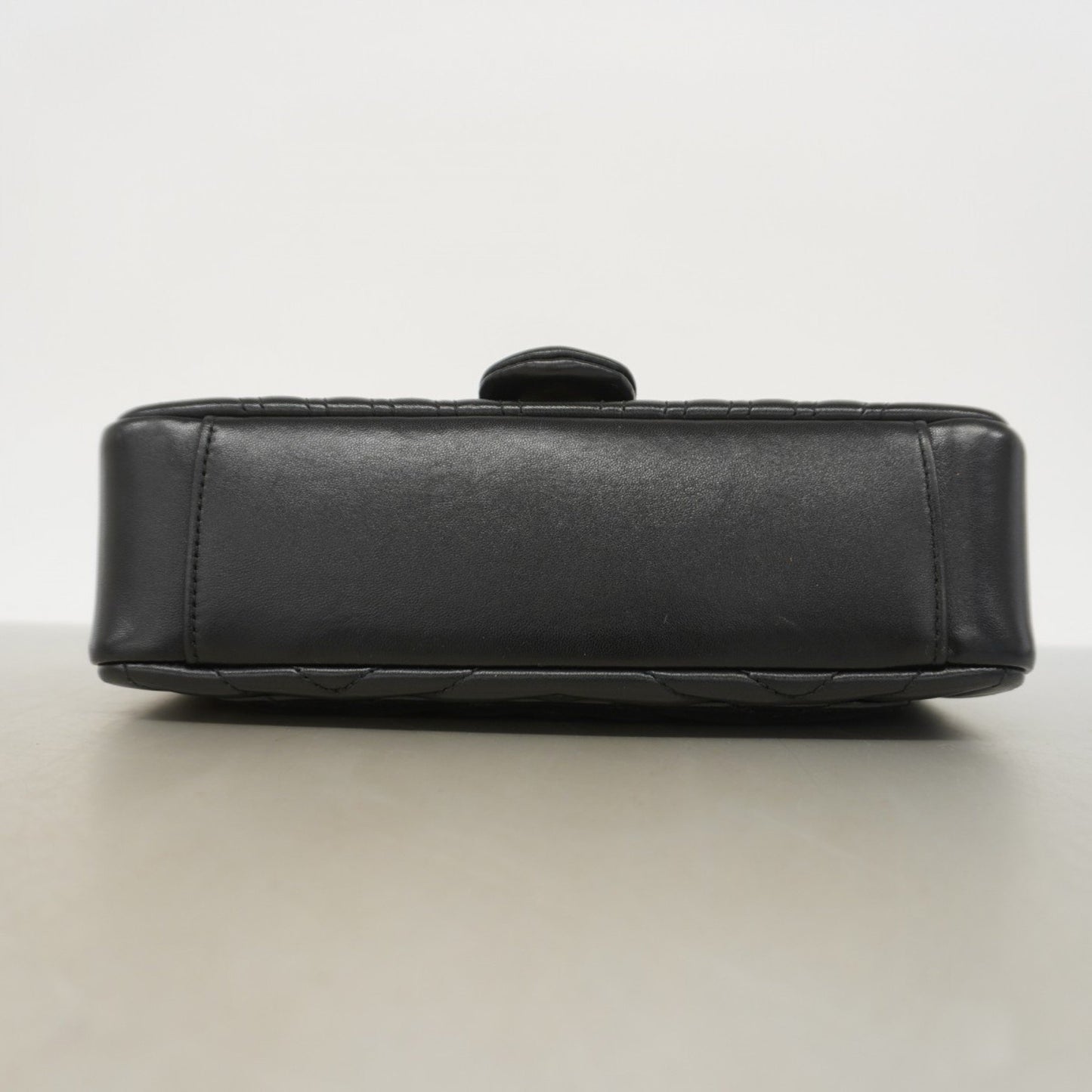 Gucci Marmont, Black, Leather, shoulder