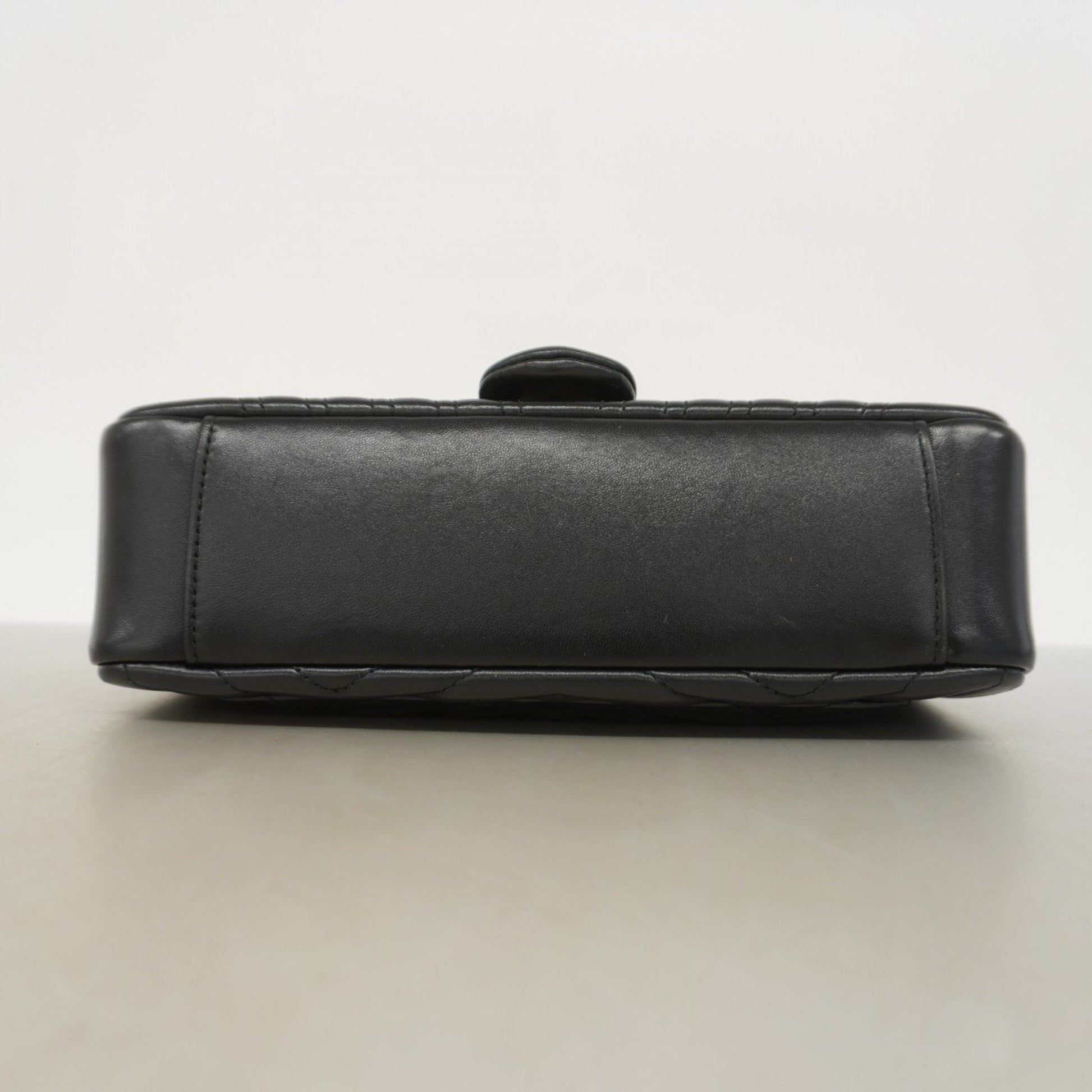 Gucci Marmont, Black, Leather, shoulder