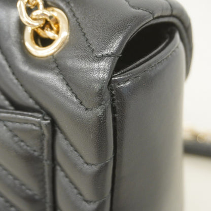 Gucci Marmont, Black, Leather, shoulder