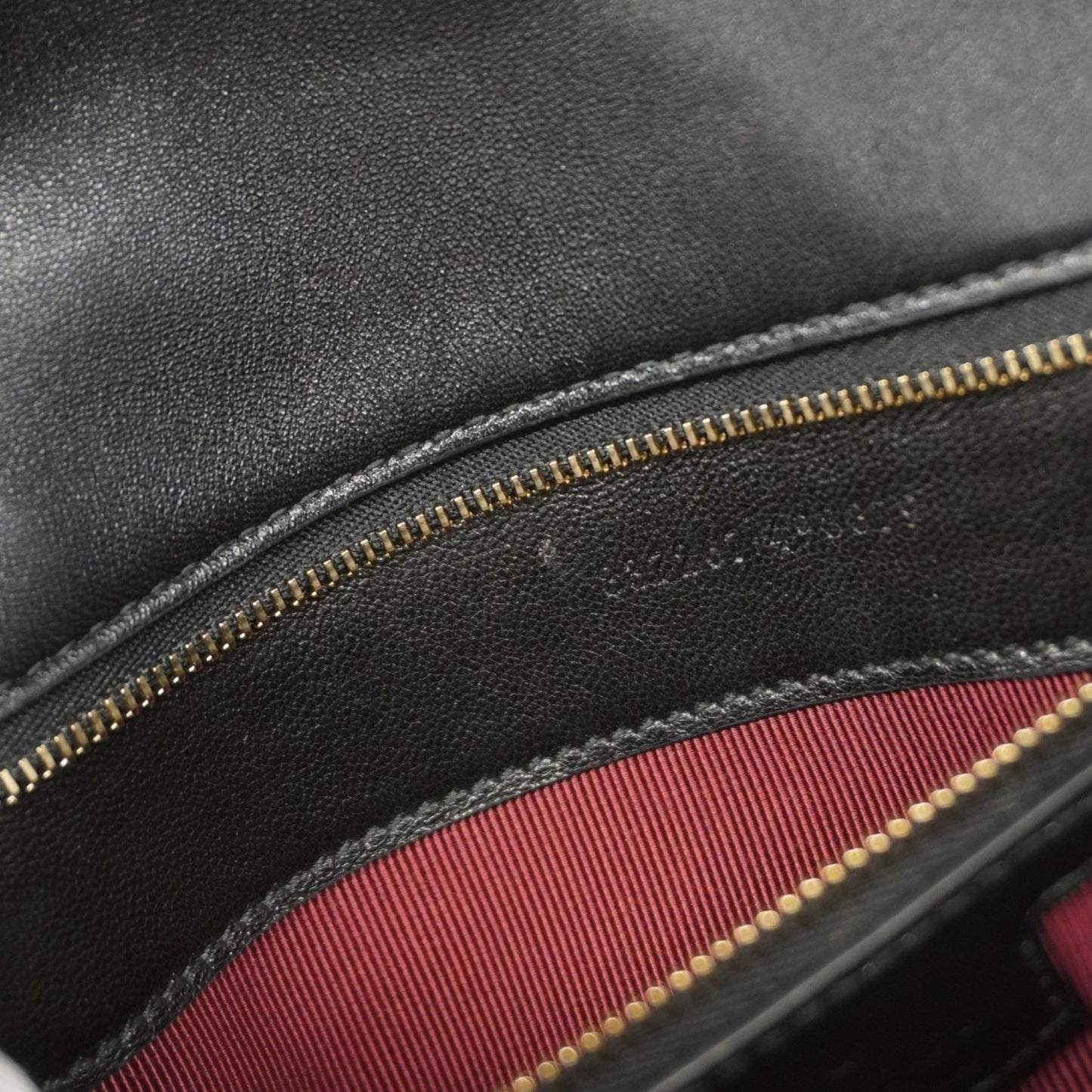 Gucci Marmont, Black, Leather, shoulder