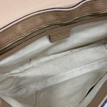 Gucci Soho, Brown, Leather, shoulder