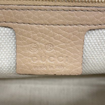 Gucci Soho, Brown, Leather, shoulder