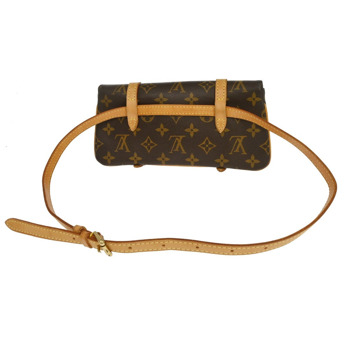 Louis Vuitton Marelle Waist Monogram Canvas, Brown, Canvas, Clutch