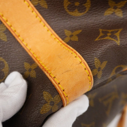 Louis Vuitton Keepall Bandouliere 55, Brown, Canvas, travel