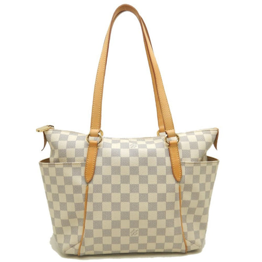 Louis Vuitton Totally, White, Canvas, tote
