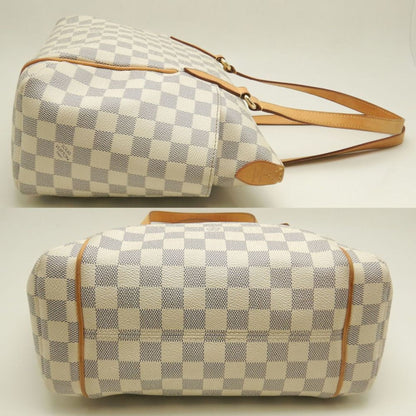 Louis Vuitton Totally, White, Canvas, tote
