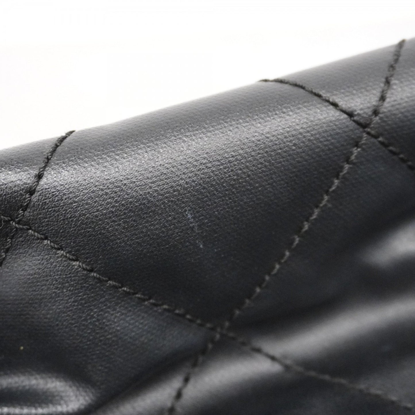Chanel Paris Biarritz, Black, "CANVAS, LEATHER", handbag