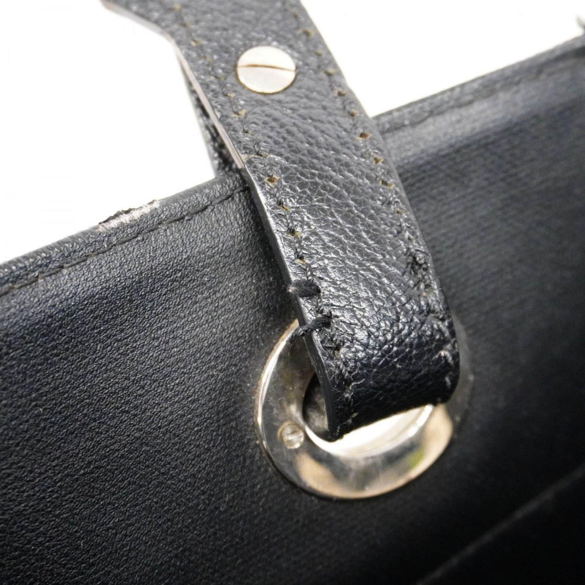 Chanel Paris Biarritz, Black, "CANVAS, LEATHER", handbag