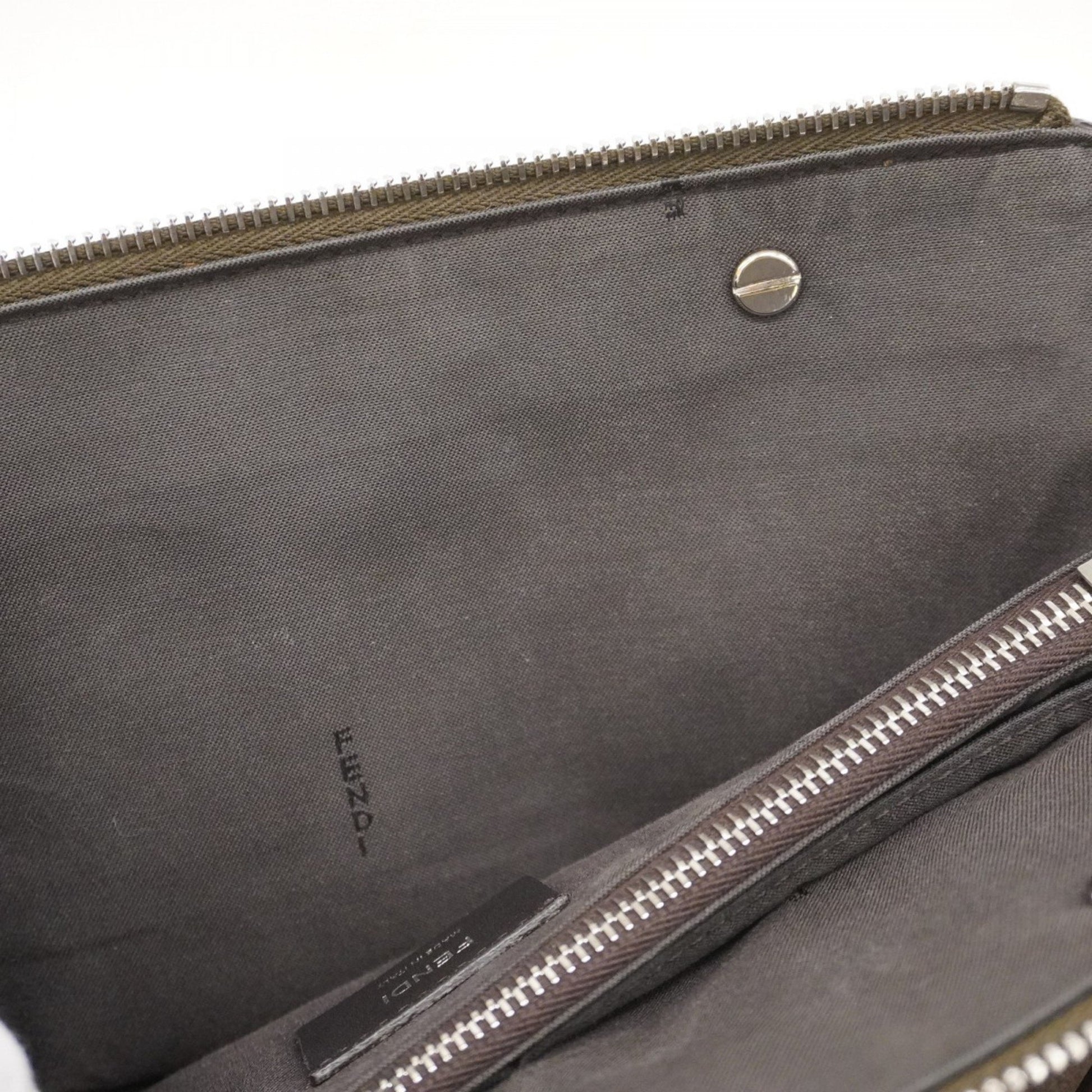 Fendi By The Way, Brown, Leather, handbag