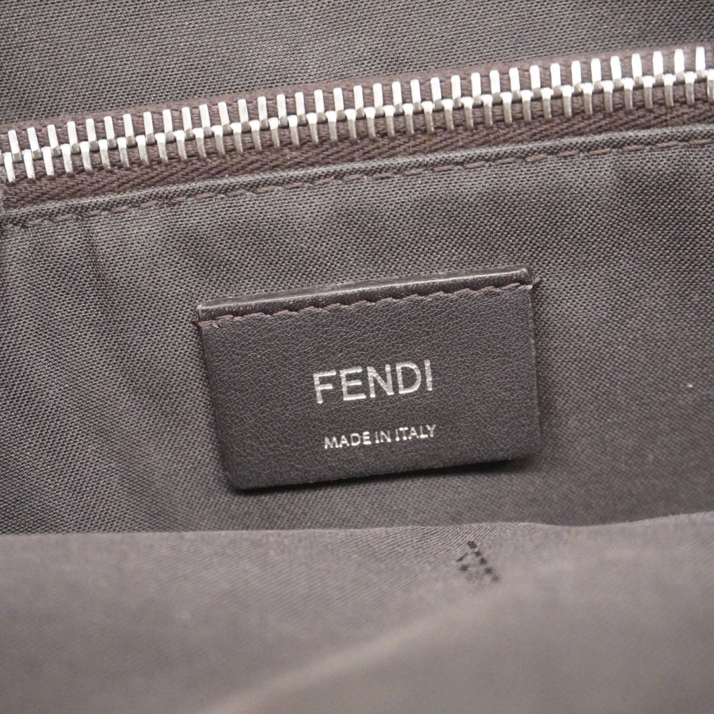Fendi By The Way, Brown, Leather, handbag