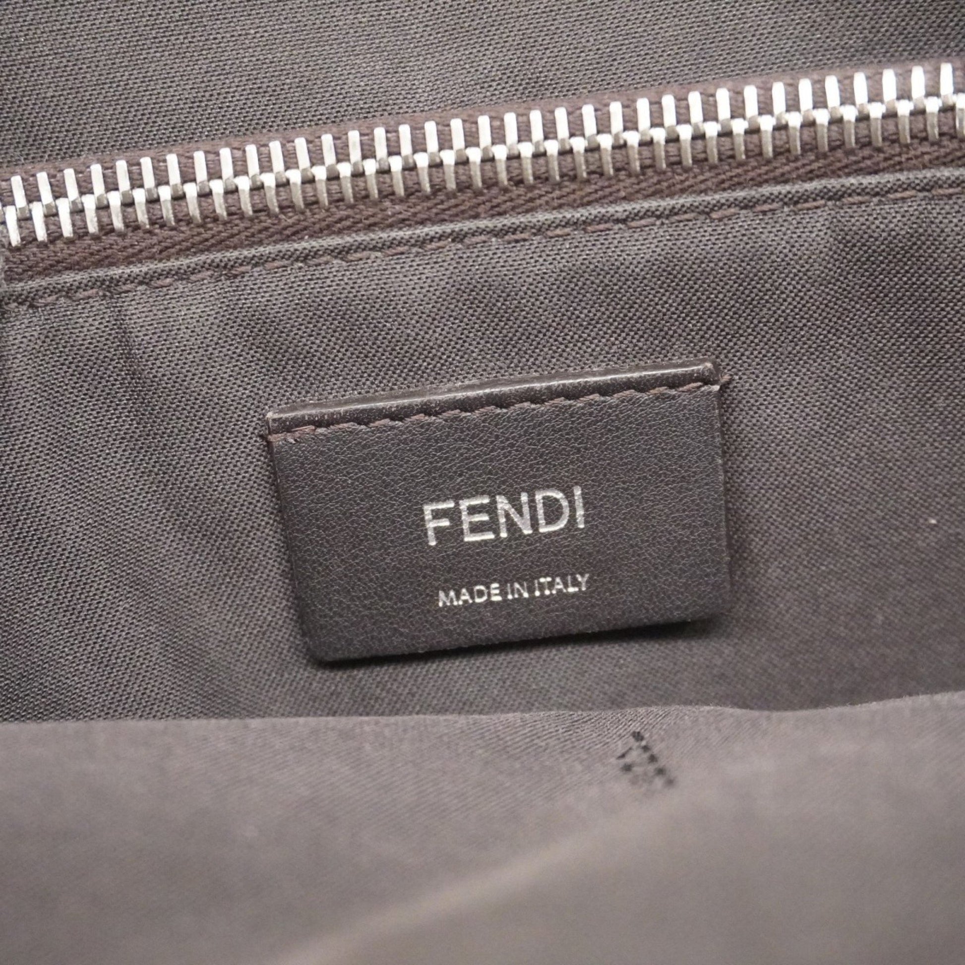 Fendi By The Way, Brown, Leather, handbag