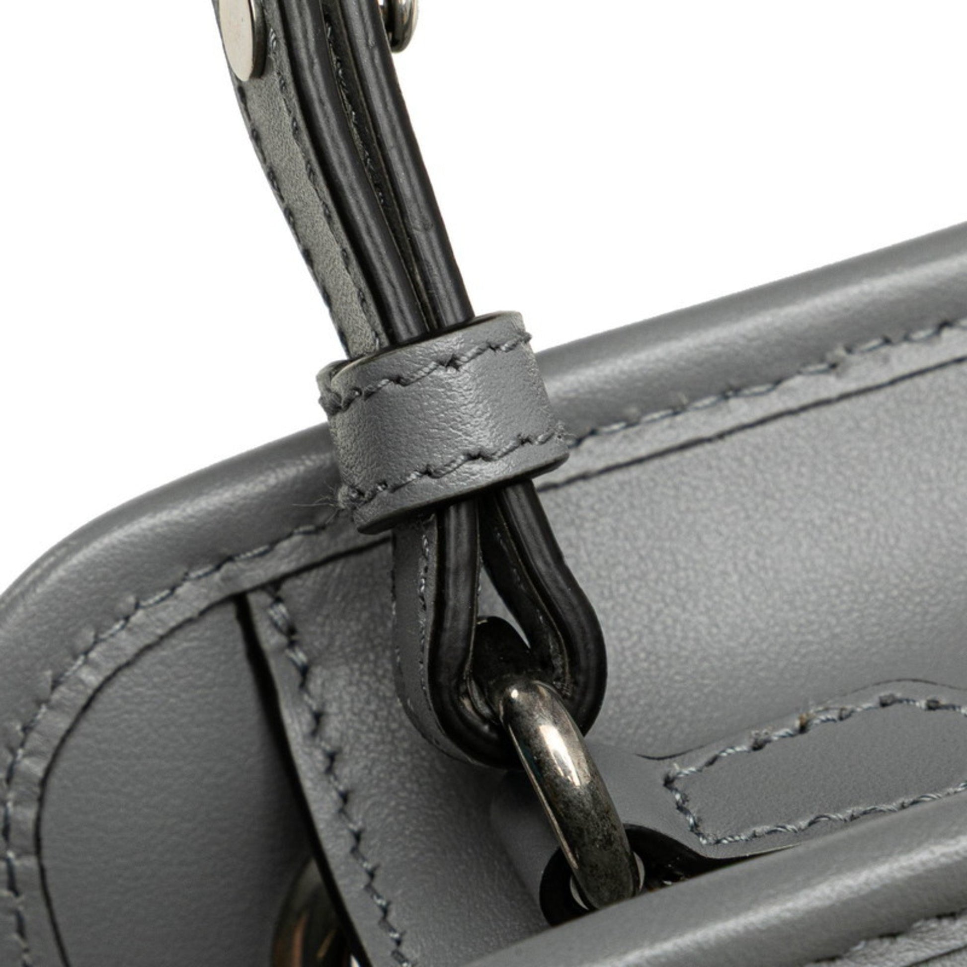 Gucci GG Marmont, Grey, Leather, handbag