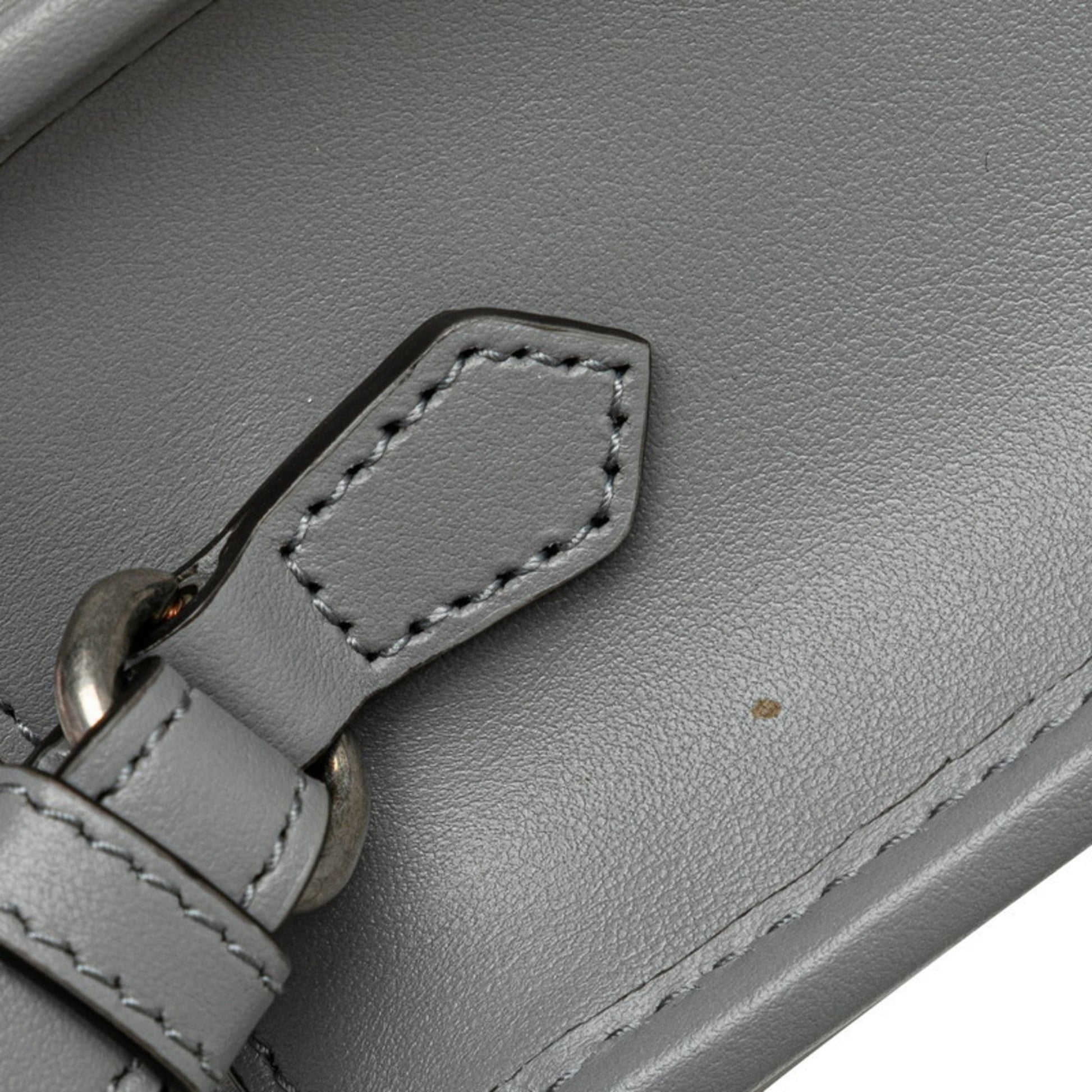 Gucci GG Marmont, Grey, Leather, handbag